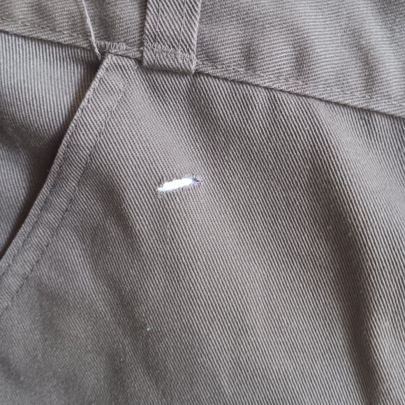 24" Vintage 70's Boy Scouts Of America Green Uniform Shorts Snap Pockets USA - Picture 5 of 10